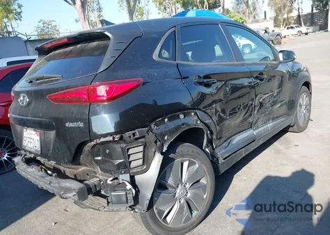 2021 Hyundai Kona Electric Sel z USA, uszkodzony, nr VIN KM8K23AG1MU122781